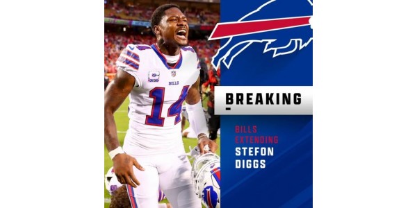 Stefan Diggs signe un contrat de 104 millions de dollars avec les Buffalo Bills Stefan Diggs signe un contrat de 104 millions de dollars avec les Buffalo Bills